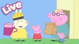 🍎 Peppa Pig Best Bites LIVE! 🐷 Peppa&rsquo;s Food & Cooking Moments |  Tales Full Episodes 24/7