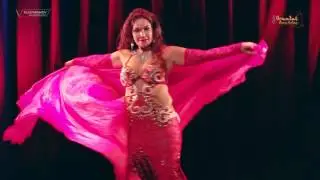 Bellydancer Helene of Norway - Double veil at Oslo Oriental Dance Festival 2017