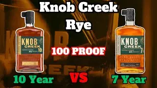 Finally Opened the Knob Creek 10 Year Rye!