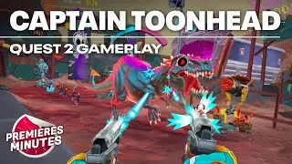 Captain ToonHead vs. The Punks from Outer Space - Gameplay Oculus | Meta Quest 2