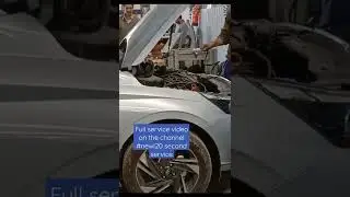New Hyundai i20 service video. Full video on the channel.