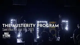 THE AUSTERITY PROGRAM live at Saint Vitus Bar, Oct. 11th, 2023 (FULL SET)