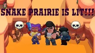 SNAKE PRAIRIE IS LIT W/ KINGPIN!!! BOUNTY STRATEGY - BRAWLSTARS
