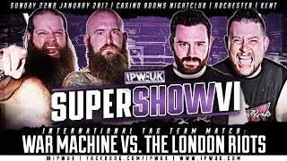 War Machine vs. The London Riots - Tag Team Match