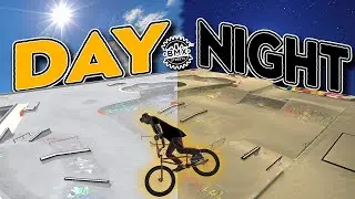 Day & Night Skate Park! | Galit Skatepark | BMX Streets PIPE