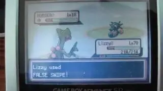 Shiny Horsea in FireRed
