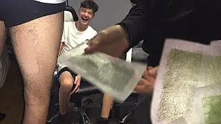 Extreme WAX strip challenge!!