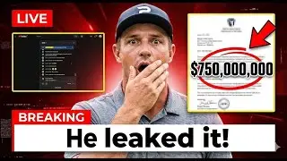 LEAKED! Bryson DeChambeau Accidentally REVEALS New $750 Million LIV Offer! (Video)