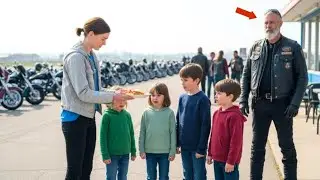 Girl Gave Her Only Meal to Hungry Kids &mdash; Hours Later 500 Bikers Showed Up