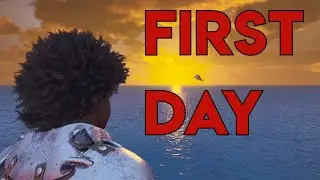 Trafalgars FIRST DAY on Ark Survival Ascended