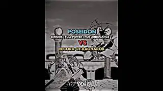 Poseidon VS Record of Ragnarok verse #shorts #recordofragnarok #shuumatsu #edit
