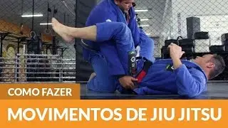 Movimentos de Jiu Jitsu com Fernando Jabá