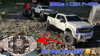 CEN Racing Ford F-450 Breaks & Gets More Upgrades!