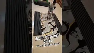 🔥 Low Budget Interior Design 😍 | UV Marble Sheet + Louver Shelf Combo | Stylish Home Makeover 🏡