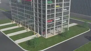 Sackett Parking Garage 3D Animation