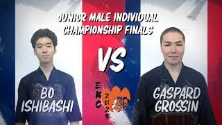 33rd European Kendo Championship (EKC 2025): Junior Male Individual Finals - Ishibashi VS Grossin