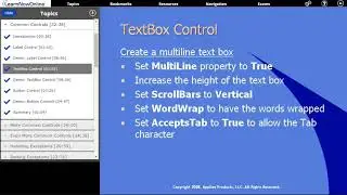 VB - TextBox Control
