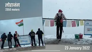 First Snowfall Captured (Lohajung | लोहाजंग): Brahmatal Trek - Day 1