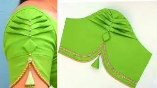 Trending sleeve design cutting and stitching| blouse sleeves design| बाजू का डिजाइन sleeves design