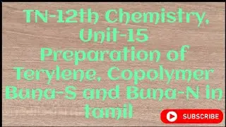 Preparation of Terylene, Copolymer Buna-S and Buna-N rubber