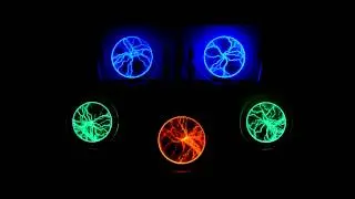 Luminglas responding to music