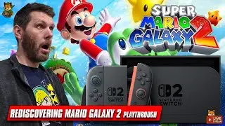 Rediscovering this Wii Classic on Switch 2! | Super Mario Galaxy 2 Playthrough #1