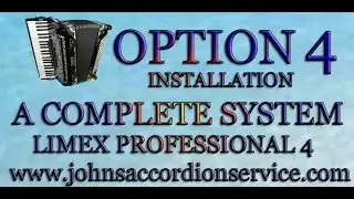 OPTION 4 LIMEX MIDI PRO4- full package,self contained system,  easy convert to reedless V-Accordion