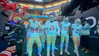 Pregame boombox in Seattle - Divisional round #49ers #football #nflteam #sanfrancisco49ers #NFL