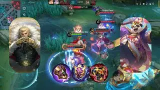 MLBB - Tigreal VS Akai ROAM LANE GAMEPLAY