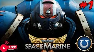 Space Marine 2 | Подарок от бро 😎 |Ультра жестокое прохождение. На новеньком геймпаде Xbox 3 ревизии