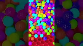 Colorful Magic Refill . Satisfying ASMR Reverse Loop.#reversing #asmr #loop #satisfying #viral