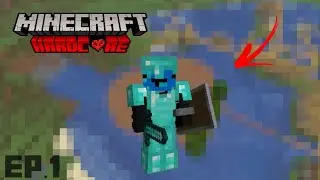 Minecraft Hardcore Ep. 1 - Insula copacilor