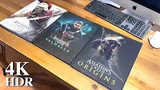 Comparing & Honest Review of the Art of Assassin's Creed Origins & AC Odyssey & AC Valhalla - 4K HDR