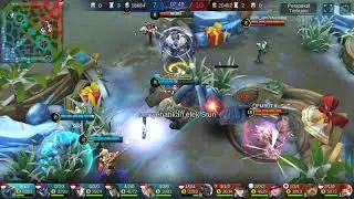Mobile legends: Tank king of immune epic gameplay( perfect block timming)