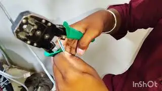 how to crimp rj45 cable colour code #crimpingtool #rj45 #connect 