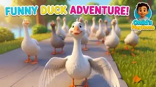 Cute Ducks at the Park 🦆 | Learn About Ducks for Kids