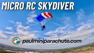 Radio Controlled Micro Skydiver Ready To Fly - RC Skydiving