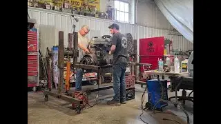 1929 Stearns Knight J8-90 Engine Running after rebuild