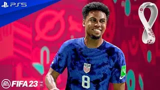 FIFA 23 - Iran v USA - World Cup 2022 Group Stage Match | PS5™ [4K60]