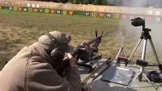 Shooting Model 1873 Naval Beaumont with fixed bayonet