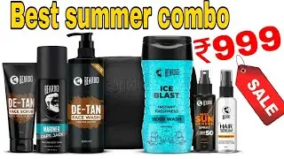 Best Beardo Summer Essenbtial Combo Offer At ₹999 || six men grooming products in one box ||