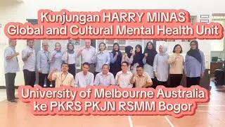 Keseruan Kunjungan Harry Minas dari Universiry of Melburne Australia ke PKRS RSMM Bogor