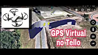 FUN&Ccedil;&Atilde;O VGPS NO APLICATIVO TELLO FPV - GPS VIRTUAL NO TELLO
