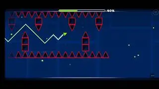 Geometry dash Wave challenge try my best 😇. Video by A2.12 