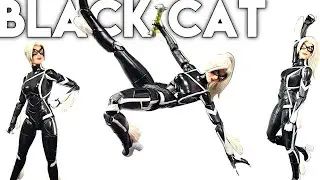 HASBRO Marvel Legends Series Spider-Man 2 Gamerverse FELICIA HARDY Action Figure Review