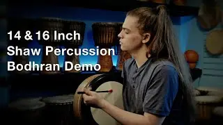 Oisin Hannigan Shaw Percussion Bodhran Demo