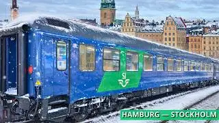 15 часов в знаменитом шведском спальном поезде | Гамбург &mdash; Стокгольм