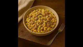 EASY HOMEMADE TUNA MACARONI