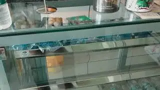 Air cooling display counter