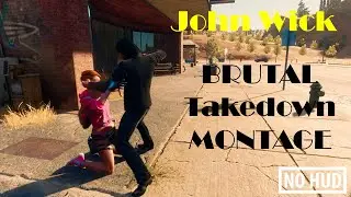 Saints Row - JOHN WICK Takedown Montage (NO HUD)
